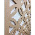 Painel Vazado Divisória Mdf Valência Crú - 1 20x2 20m