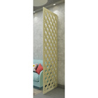 Painel Vazado Divisória Mdf Valência Crú - 1 20x2 70m