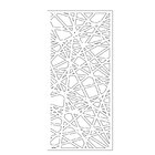 Painel Vazado Divisória Mdf Veneza Branco - 1 80x2 60m