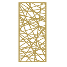 Painel Vazado Divisória Mdf Veneza Crú - 0 90x2 70m