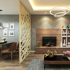 Painel Vazado Divisória Mdf Veneza Crú - 1 20x2 70m