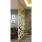 Painel Vazado Divisória Mdf Veneza Crú - 1 20x2 70m