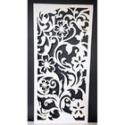 Painel Vazado Divisória Mdf Waimea Branco - 0 60x2 20m