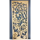 Painel Vazado Divisória Mdf Waimea Crú - 1 20x2 60m