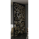 Painel Vazado Divisória Mdf Waimea Preto - 0 60x2 40m