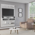 Painel Vega Carrara/branco - Bechara Móveis