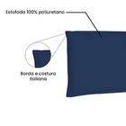 Painel Veneza Suede Azul Casal - Spezzia