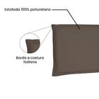 Painel Veneza Suede Caramelo Casal - Spezzia