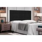 Painel Verona Corano Preto Queen 160cm - Spezzia