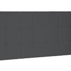 Painel Verona Suede Cinza Casal - Spezzia