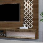 Painel Versalio Para Tv Até 58 Polegadas Amendoa Off White