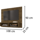 Painel Viena Madeira Rústica – Bechara Móveis
