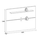 Painel Vitório Para Tv Até 70 Pol Dj Móveis Demoliçao