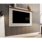 Painel Vivare 1.36 Off White/freijó - Giga Móveis