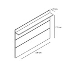 Painel Vivare 1.8 New Off White/freijo - Giga Móveis