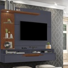 Painel Zeus 1.8 Chumbo/canela – Carmolar Móveis