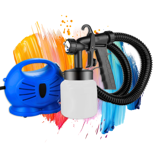 Paint Pistola Pintura De Tinta Compressor Pulverizador 650w 2