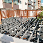 Palanque para Deck Plástico 6x240cm Bruto In Brasil Madeira Plástica