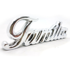 Palavra Família Cerâmica Decorativa Enfeite Detalhado Mesa Pr