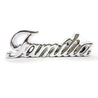 Palavra Família Cerâmica Decorativa Enfeite Detalhado Mesa Pr