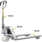 Paleteira Hidráulica 2,5t 1150x685 Inox Parcial Pin258