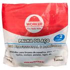 Palha de Aço N°2 Grossa 22g Worker