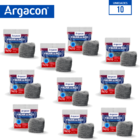 Palha De Aço Número 0 Argacon Profissional Kit 10 Unidades