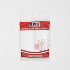 Palito Para Pirulito Pequeno Branco - 500 Unidades N° 09
