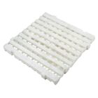 Pallet/estrado/piso Modular Pp Branco - 25x50x2 5 Pacote Com