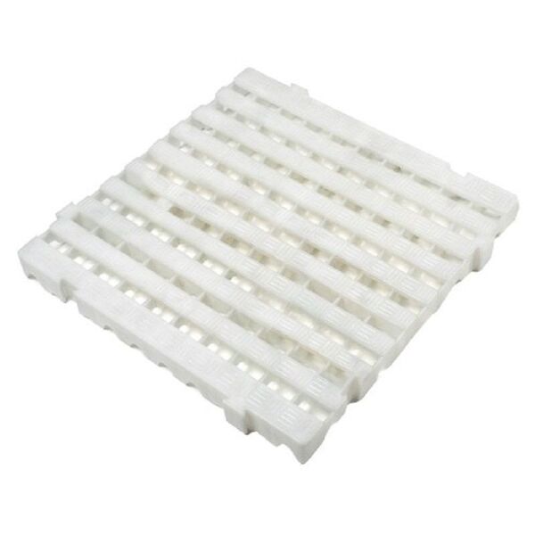 Pallet/estrado/piso Modular Pp Branco - 25x50x2 5 Pacote Com