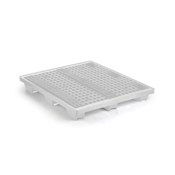 Pallet Plástico Padrão Pbr Eldorado Branco