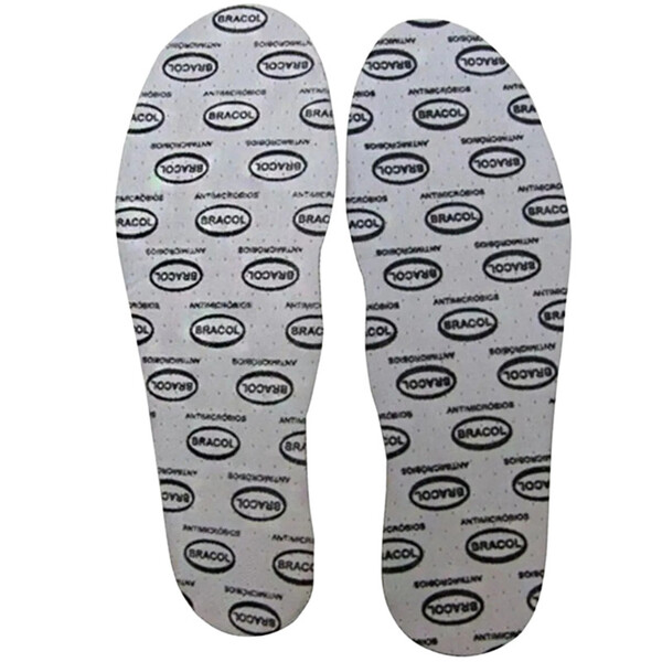 Palmilha Calçado Segurança Antimicrobiana 3 Mm Bracol 37