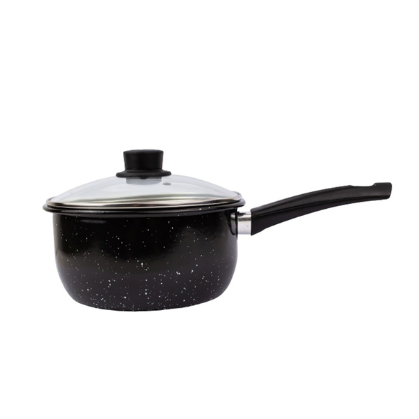 Panela 16cm De Aço Carbono Esmaltado Silva Esmaltado Com Tamp