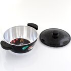 Panela 26cm Preto Resistente Gulê Em Alumínio 3,5 Litros