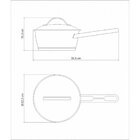 Panela Aço Inox 1 Cabo Allegra Prata 40cm Tramontina