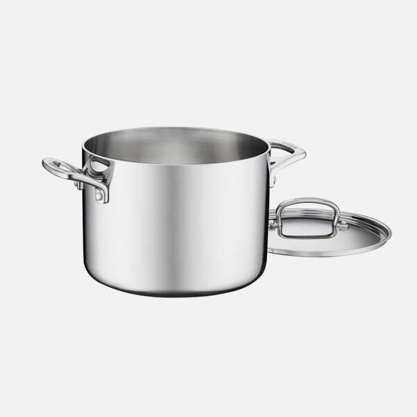 Panela Aço Inox Cuisinart French Classic 6 Litros Com Tampa F