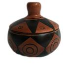 Panela Alaim Ojata Kapahajata  De Cerâmica Waura 15cm