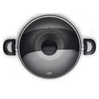 Panela Anti-aderente Tampa Vidro Grafite 4,3 Litros