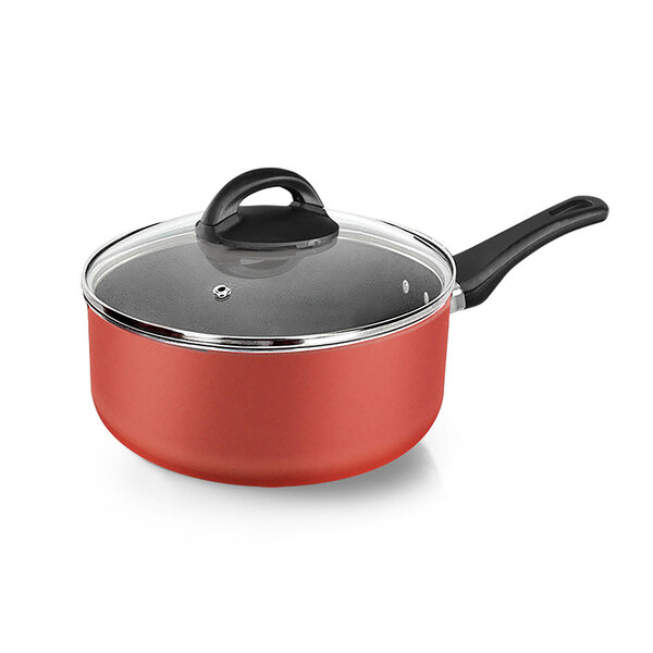 Lacor 57221, Pentolino alto con manico Eco-Chef, diametro 20 x 13 cm