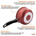 Panela Antiaderente Alumínio 16cm - Wp Connect - Vermelho Esc