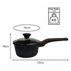 Panela Antiaderente Cerâmico Temperatti Nigro Cm Tv 16cm