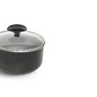 Panela Antiaderente Com Tampa 24 Cm Eterna Nigro 13944