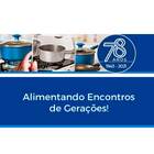 Panela Antiaderente Com Tampa De Vidro 14 Cm Criativa Aa Nigr