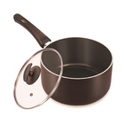 Panela Antiaderente Fortaleza Super Black 500320 Com Tampa De