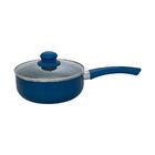 Panela Antiaderente Revestimento Cerâmico Genebra Blue 18cm -