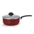 Panela Antiaderente Vermelha Número 16 Gold Red Alumínio