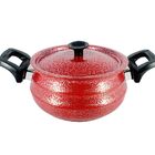 Panela Bojuda Alumínio Fundido Craqueada Alça Baquelite Verme