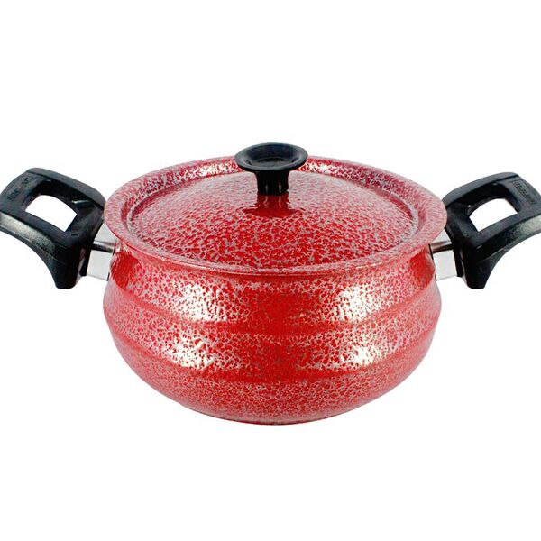 Panela Bojuda Alumínio Fundido Craqueada Alça Baquelite Verme