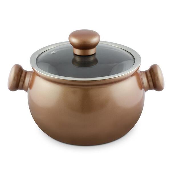 Panela Caçarola Cerâmica 14cm 1.6 Litros Cobre Ceraflame