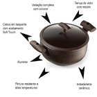 Panela Caçarola Com Tampa Indução 2,5l 20x9 Cm Hércules